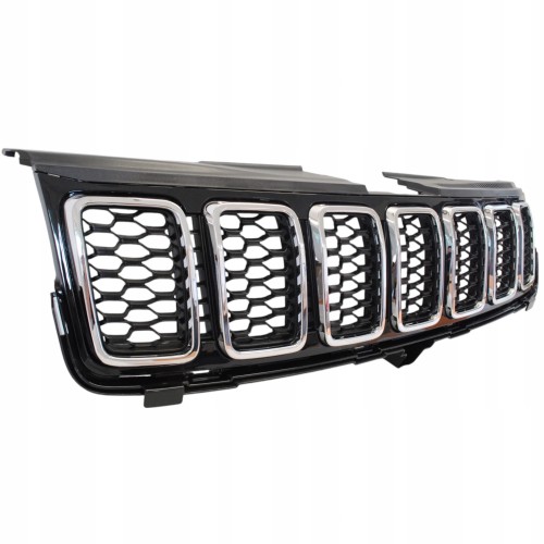 Jeep GRAND CHEROKEE WK2 chromowany 2017+ KOMPLETNA atrapa grill zderzaka