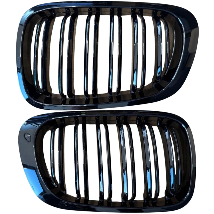 Nerki grill atrapa czarny połysk BMW 3 E46 Coupe 1997-2001 przed liftingiem