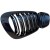 Nerki grill atrapa czarny połysk BMW 3 E46 Coupe 1997-2001 przed liftingiem