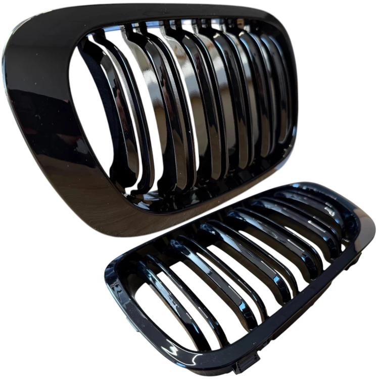 Nerki grill atrapa czarny połysk BMW 3 E46 Coupe 1997-2001 przed liftingiem