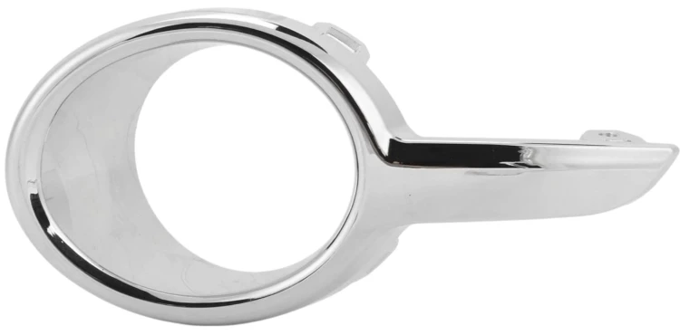 PEUGEOT 208 2012-2019 LEWA RAMKA halogenu ATRAPA lampy srebrna CHROM