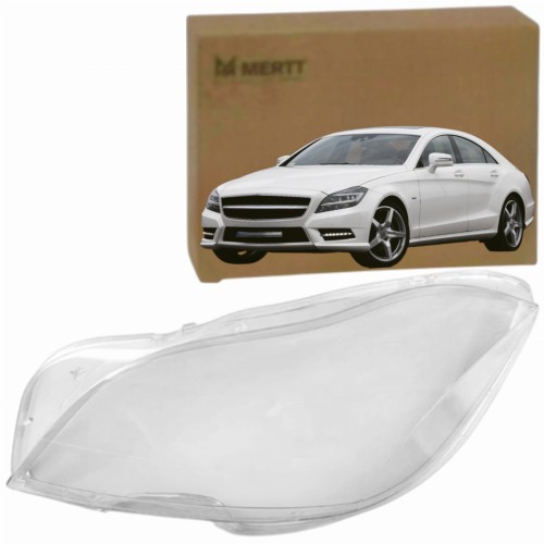 LEWY nowy KLOSZ Reflektora przedniego szkło MERCEDES CLS W218 2011-2014