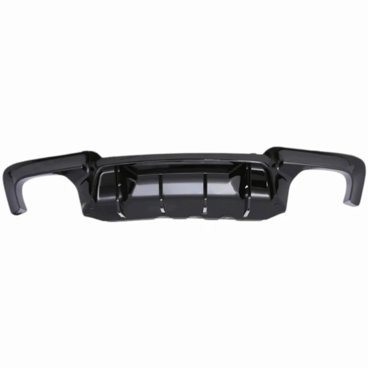 DYFUZOR DOKŁADKA TYLNA BMW F10 F11 ZESTAW ZDERZAKA CZARNY POŁYSK M PAKIET