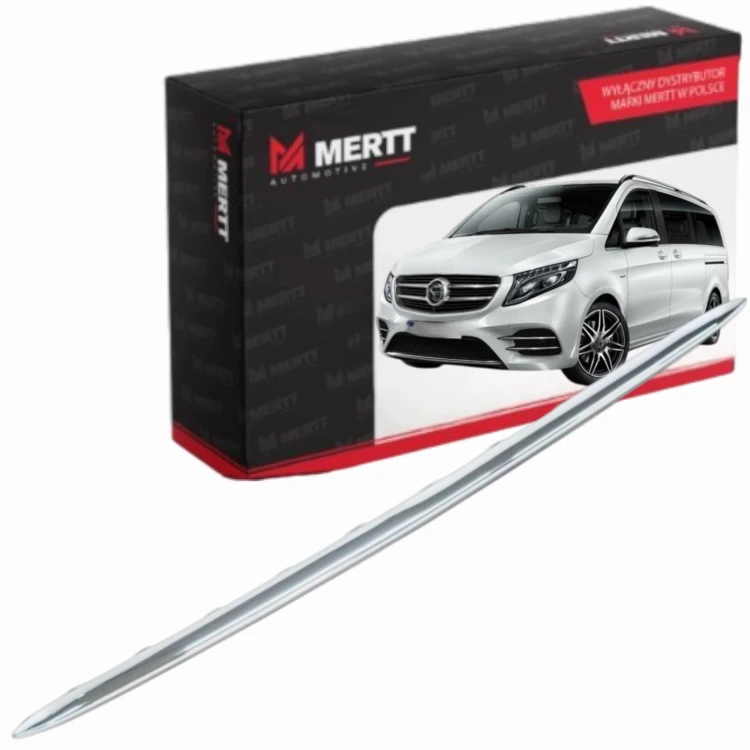 Listwa zderzaka KRATKI ŚRODKOWEJ CHROM 2014-2025 MERCEDES V-KLASA AMG W447