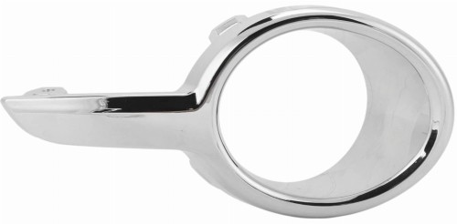 PEUGEOT 208 2012-2019 PRAWA RAMKA halogenu ATRAPA lampy srebrna CHROM