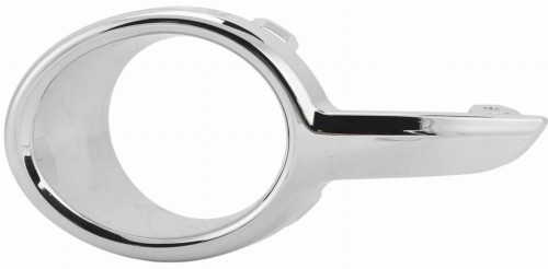 RAMKA HALOGENU ATRAPA LAMPY SREBRNA CHROM DO PEUGEOT 208 2012-2019 LEWA