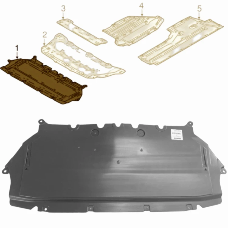 OSŁONA POD SILNIK BMW 5 G30 G31 6 G32 7 G11 G12 8 G14 51757340168