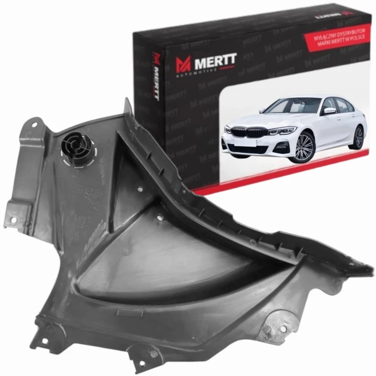 NADKOLE błotnika zderzaka trójkąt dokładka SPOILER LEWY BMW 3 G20 G21