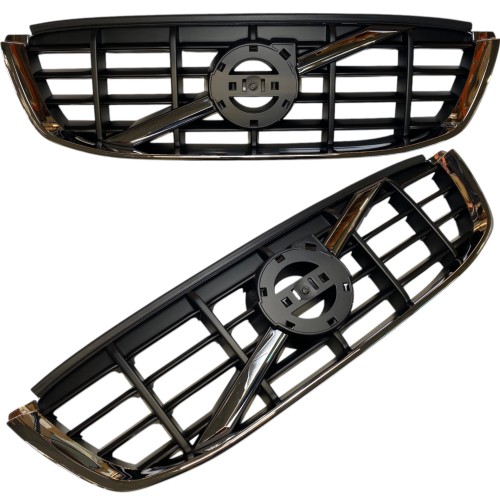 PASUJE DO VOLVO XC60 2008-2013 Grill ATRAPA kratka CHŁODNICY CHROM POŁYSK