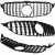 GRILL ATRAPA PRZÓD CHHŁODNICY PANAMERICANA BLACK MERCEDES C W205 13-18