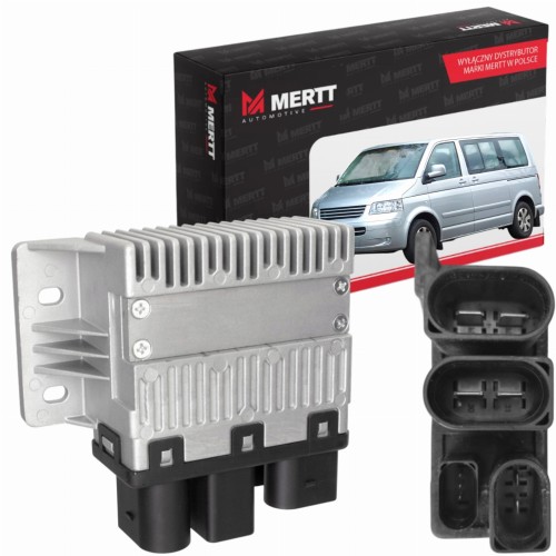 Sterownik Moduł Wentylatorów VW Multivan Transporter T5 1,9 2,5TDi 2003+