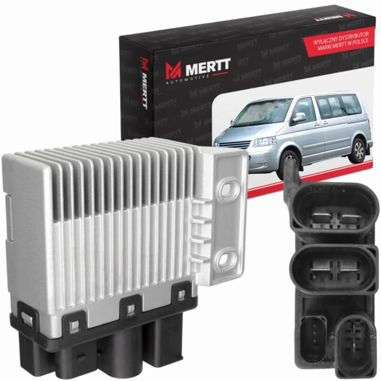 Sterownik Moduł Wentylatorów VW Multivan Transporter T5 1,9 2,5TDi 2003+