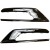 KPL x2 LISTWY CHROM listwa kratek zderzaka PRAWA + LEWA Volvo XC90 2019+
