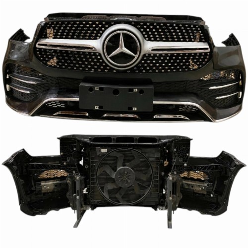 ZESTAW pas przedni chłodnice zderzak wentylator belka MERCEDES GLE W167 AMG