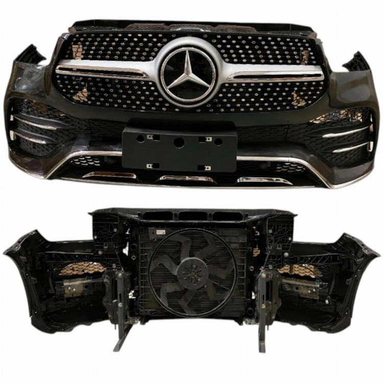 ZESTAW pas przedni chłodnice zderzak wentylator belka MERCEDES GLE W167 AMG