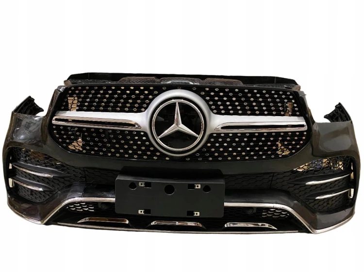 ZESTAW pas przedni chłodnice zderzak wentylator belka MERCEDES GLE W167 AMG