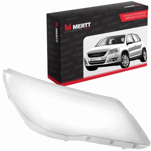 KLOSZ SZKŁO REFLEKTORA LAMPY PRZEDNIEJ PRAWY VOLKSWAGEN TIGUAN I 2007-2012