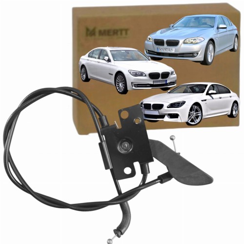 BMW F10 F11 F12 F13 F01 F02 CIĘGNO MASKI POKRYWY SILNIKA LINKA 51237183765