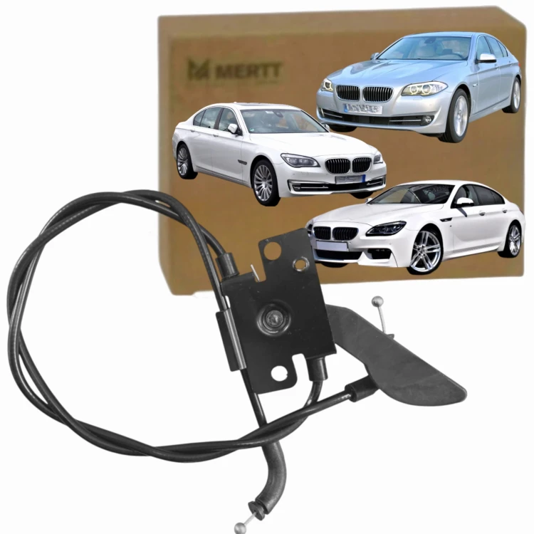 BMW F10 F11 F12 F13 F01 F02 CIĘGNO MASKI POKRYWY SILNIKA LINKA 51237183765