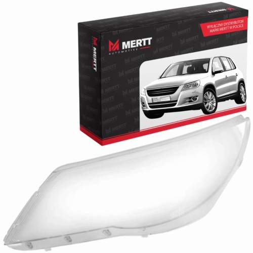 TIGUAN I 2007-2012 KLOSZ LEWY szkło reflektora lampa Volkswagen