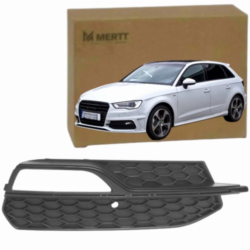 AUDI A3 8V S-LINE 12-16r ZAŚLEPKA ATRAPA KRATKA PRAWA W ZDERZAKU 8V3807682K