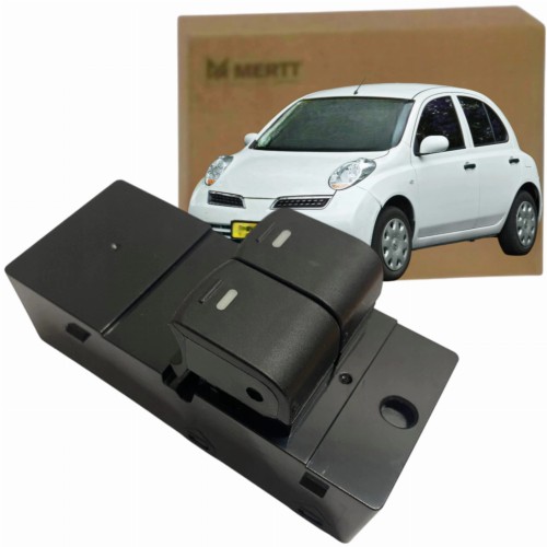 PRZEŁĄCZNIK PRZYCISK STEROWANIA SZYB 25401-AX600 NISSAN MICRA K12 2003-
