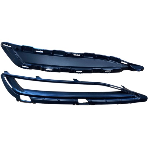 KPL zestaw KRATKA ZDERZAKA LEWA zaślepka + ramka Audi Q7 4M 15-20 S-Line