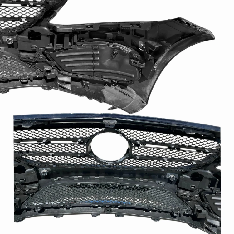 MERCEDES W205 2014-2018 AMG KOMPLETNY ZDERZAK PRZEDNI Z ATRAPAMI