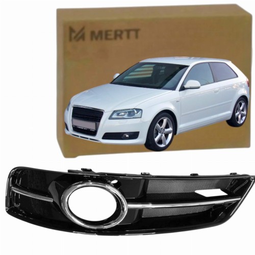 KRATKA NA HALOGEN atrapa zaślepka Audi A3 8P LIFT 08-12 lewa