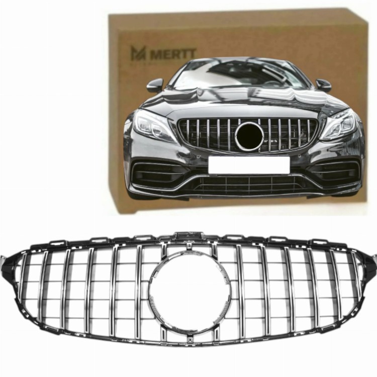 ATRAPA grill MERCEDES C Klasa W205 S205 PANAMERICANA GT AMG CHROM