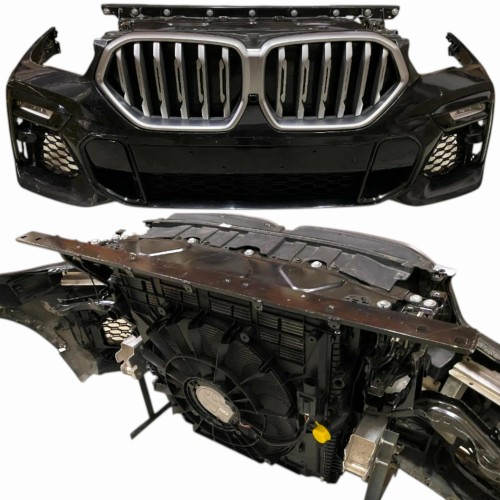ZESTAW pas przedni chłodnice zderzak wentylator belka chłodnica BMW X6 G06