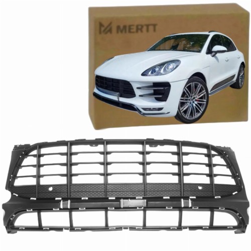 KRATKA ŚRODKOWA ZDERZAKA przód grill Porsche MACAN 95B 15-18