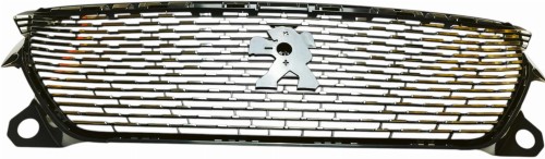 nowa ATRAPA zderzaka przód GRILL chrom PEUGEOT 2008 2019+ lift