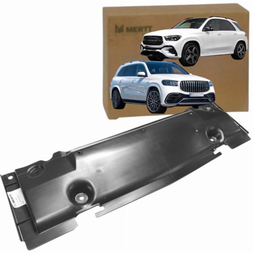 MERCEDES GLE W167 GLS X167 2019+ Osłona pod zderzak podłoga płyta spoiler