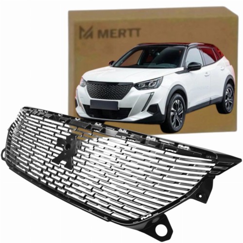 PEUGEOT 2008 2019+ lift nowa ATRAPA zderzaka przód GRILL chrom