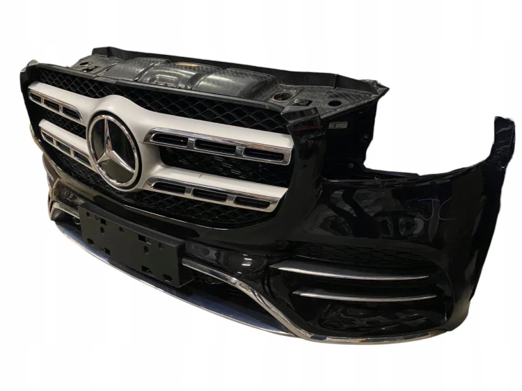 ZESTAW pas przedni chłodnice zderzak wentylator belka MERCEDES GLS X167