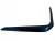 DEKOR ZDERZAKA PRAWY – G30 BLACK - 51118064980