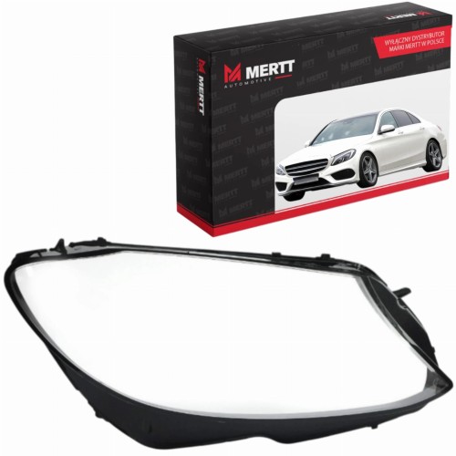 KLOSZ PRAWY szkło reflektora lampa Mercedes C klasa W205 S205 18-20 LCI