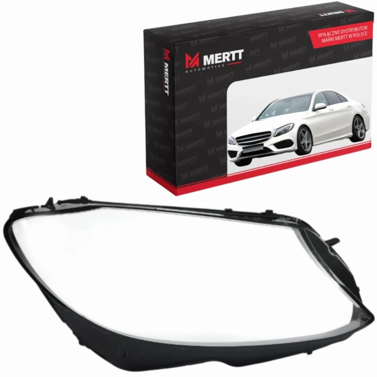 KLOSZ PRAWY szkło reflektora lampa Mercedes C klasa W205 S205 18-20 LCI