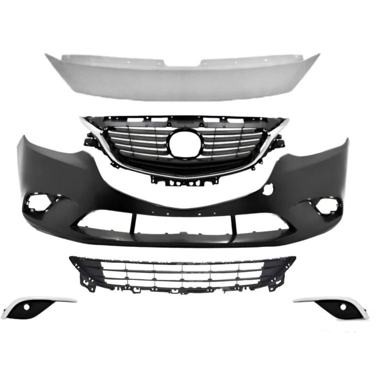 ATRAPA KRATKA GRILL ZDERZAK SKORUPA CHROM LISTWA GW2F50031 MAZDA 6 2016+