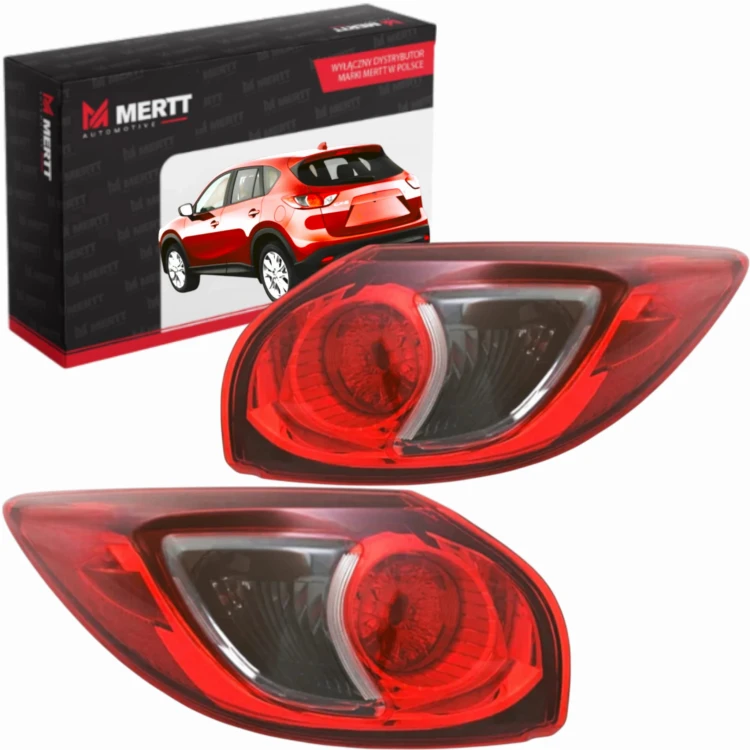 LAMPY TYLNE ZEWNĘTRZNE LEWA PRAWA MAZDA CX-5 2012-2017 KOMPLET