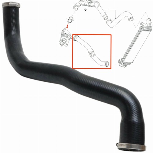 RURA WĄŻ TURBO INTERCOOLERA FORD MONDEO S-MAX GALAXY 2.0 TDCi 7G91-6K683-AA