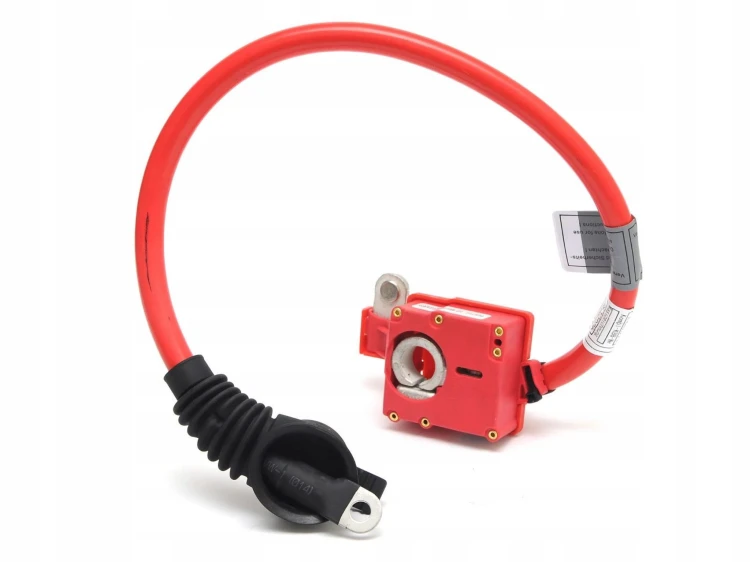 BMW e82 f01 e70 e71 f07 KLEMA KABEL plusowy pirotechniczna (+) AKUMULATORA