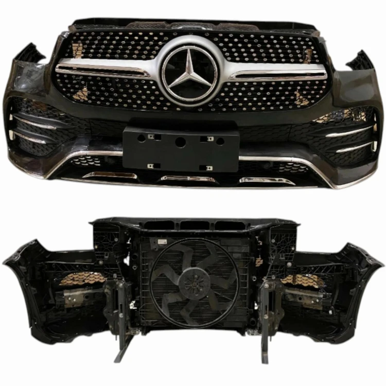 ZESTAW pas przedni chłodnice zderzak wentylator belka MERCEDES GLE W167 AMG
