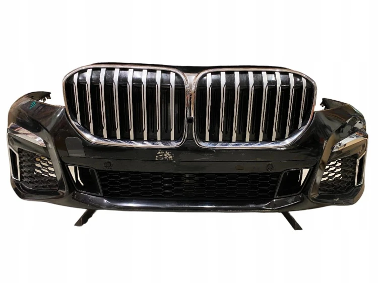 ZESTAW pas przedni chłodnice zderzak wentylator BMW 7 G11 G12 LCI 2019+