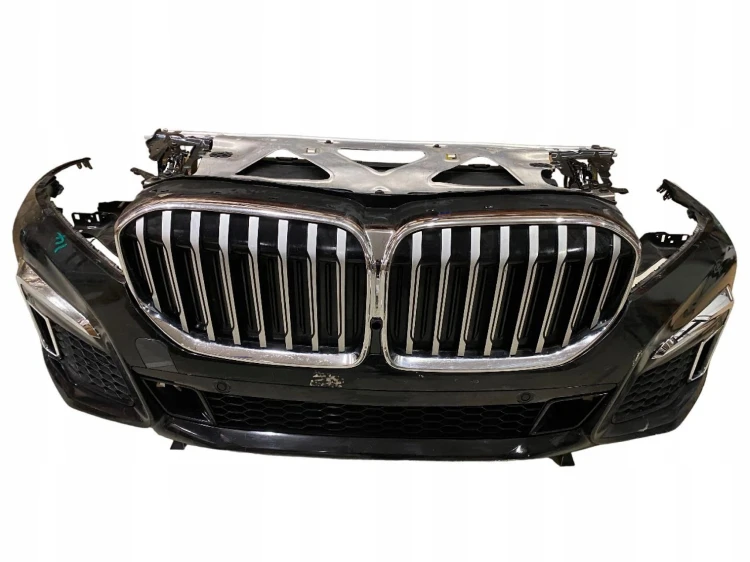 ZESTAW pas przedni chłodnice zderzak wentylator belka BMW 7 G11 LCI 2019+ M