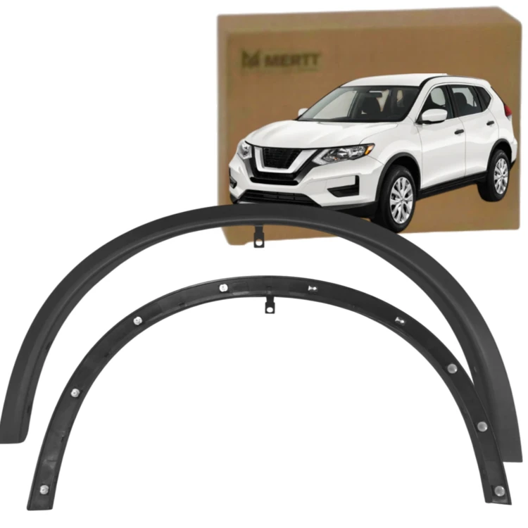 NAKŁADKI PRZEDNICH BŁOTNIKÓW LEWA PRAWA NISSAN X-TRAIL T32 2017- KOMPLET