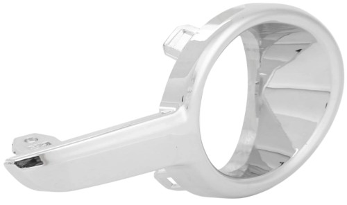 PRAWA RAMKA halogenu ATRAPA lampy srebrna CHROM PEUGEOT 208 2012-2019