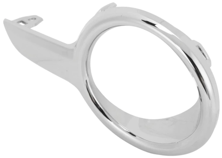 PRAWA RAMKA halogenu ATRAPA lampy srebrna CHROM PEUGEOT 208 2012-2019
