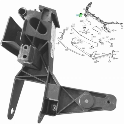 OKULAR LEWY wspornik pasa mercedes W177 W247 C118 A1776208000